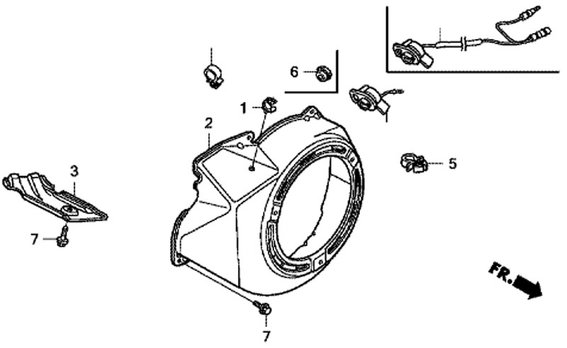   honda gx390 Cover Fan