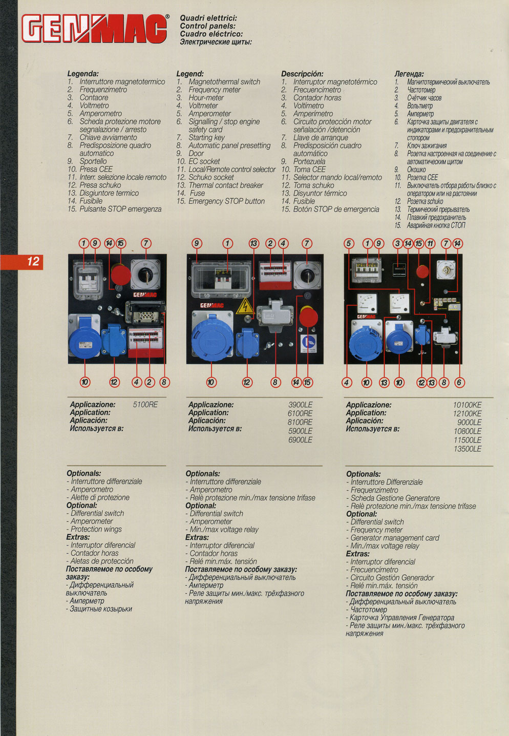 Genmac Lock 6900-le, 11500-le, 13500-le