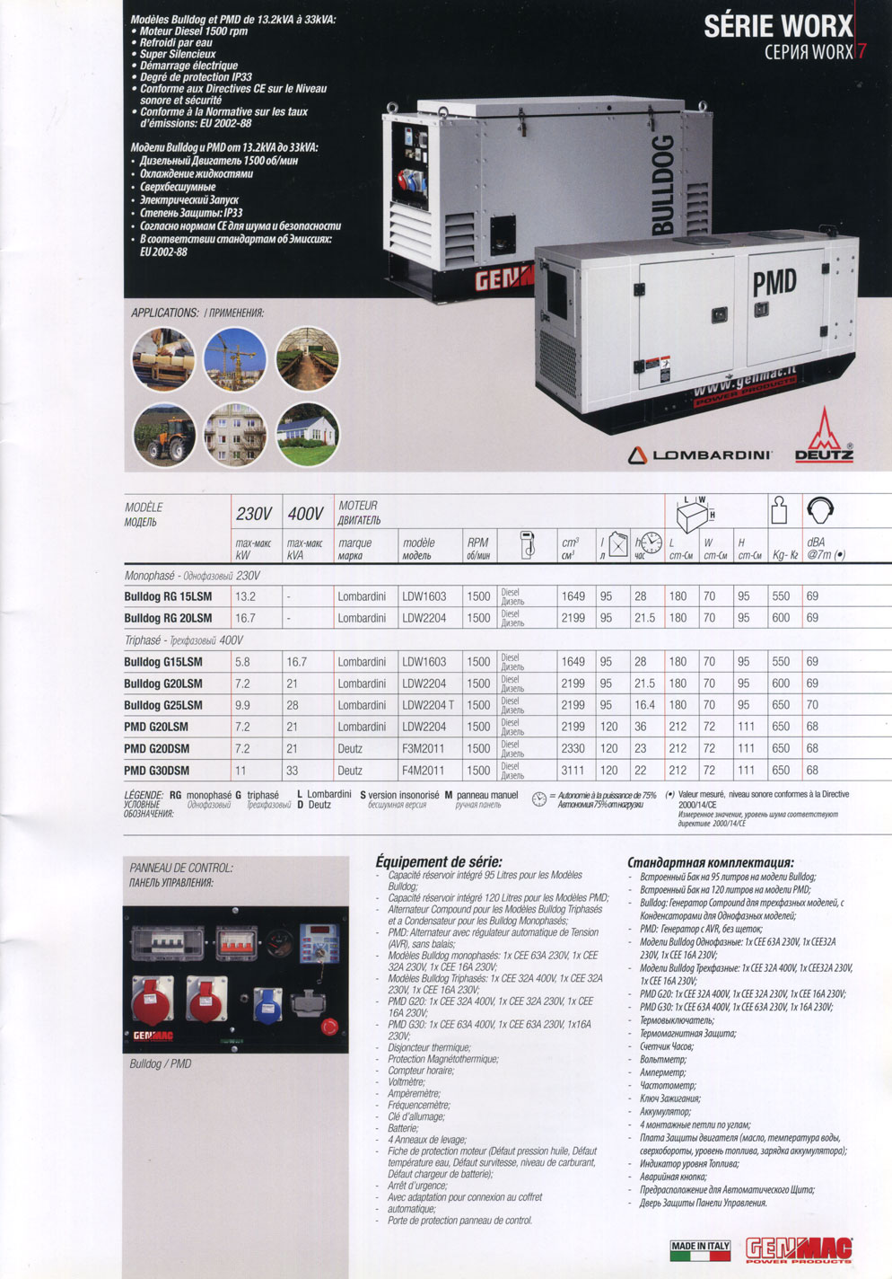 ����� Genmac Worx - ������ Buldog � PMD