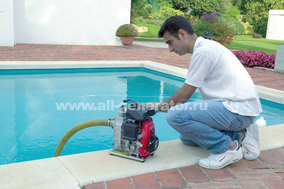 ������������� ��������� Honda WX15 ��� ������� ���� �� ��������